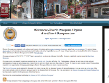 Tablet Screenshot of historicoccoquan.com